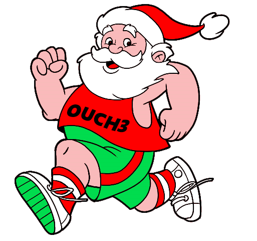 Saturday, December 21, 2019… OUCH3 Santa Rampage!